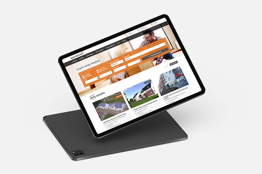 Serwis internetowy Apartament Nieruchomości