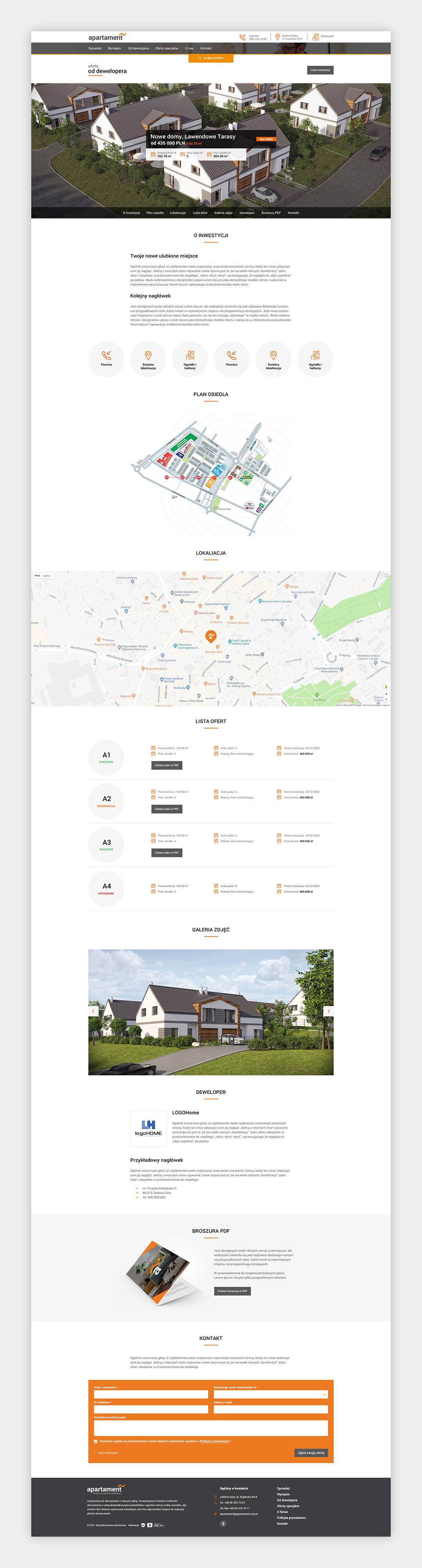 apartament.net.pl - szczegóły inwestycji