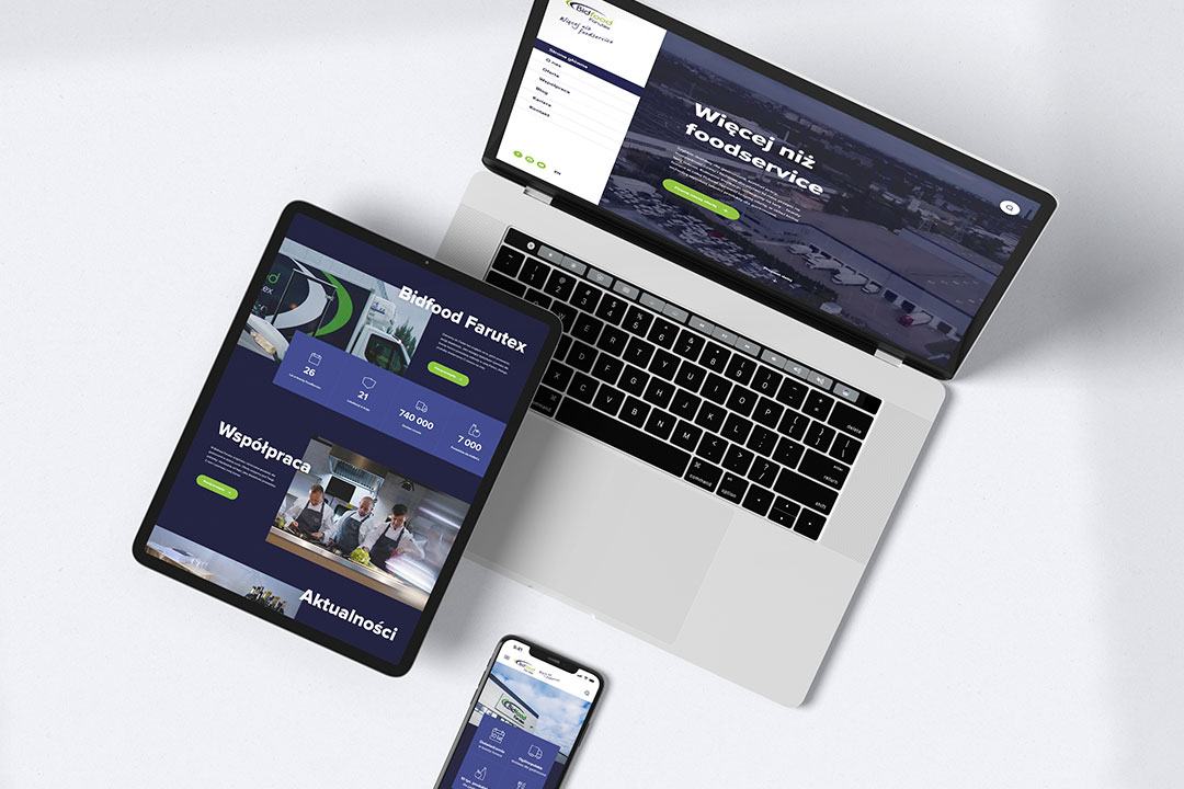 Serwis internetowy Bidfood Farutex