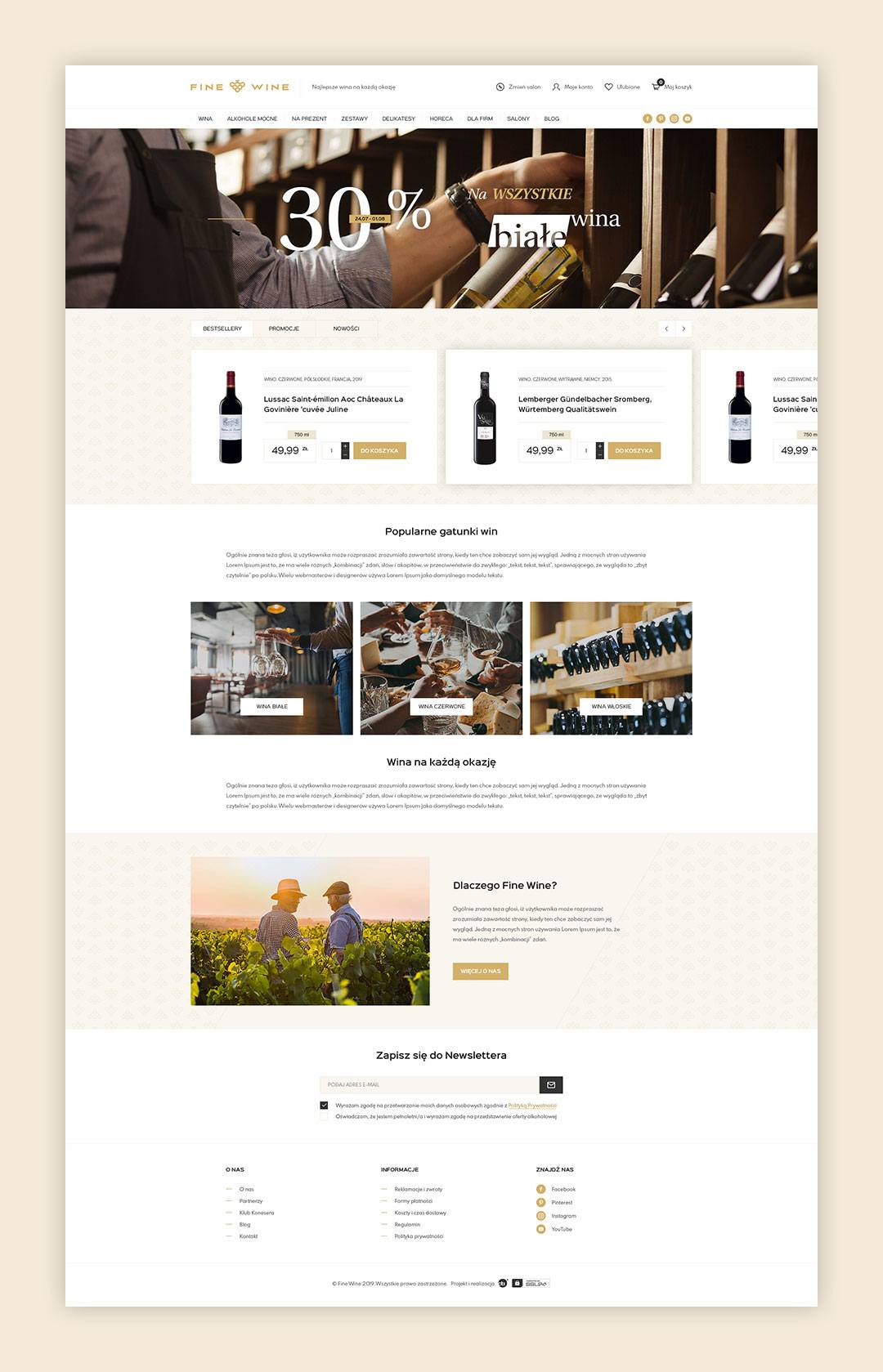 fine-wine.pl - strona główna