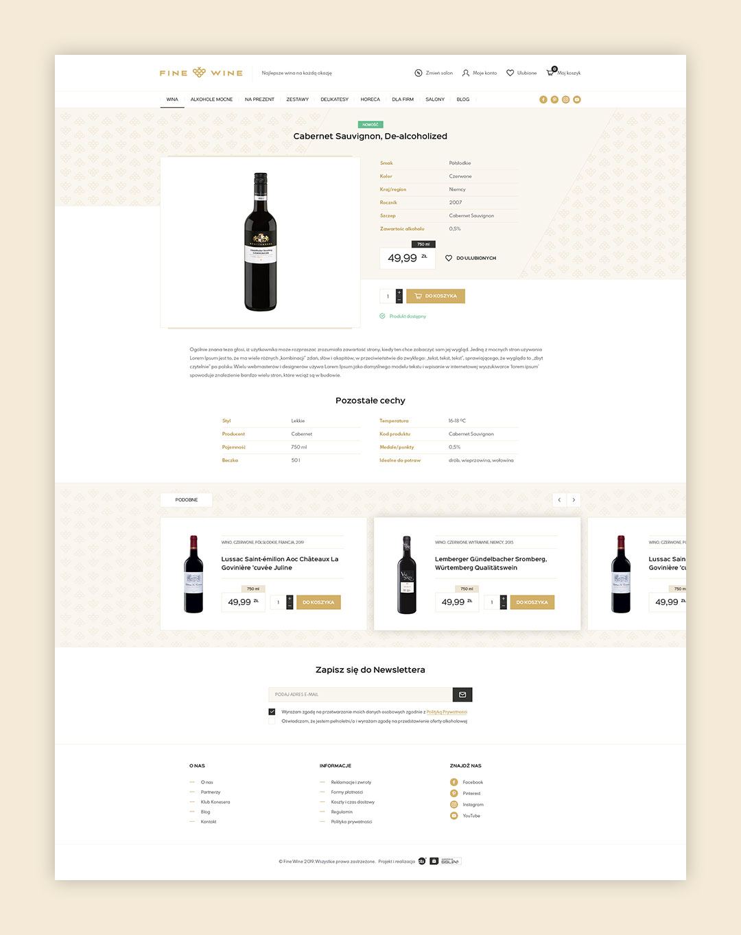 fine-wine.pl - szczegóły produktu