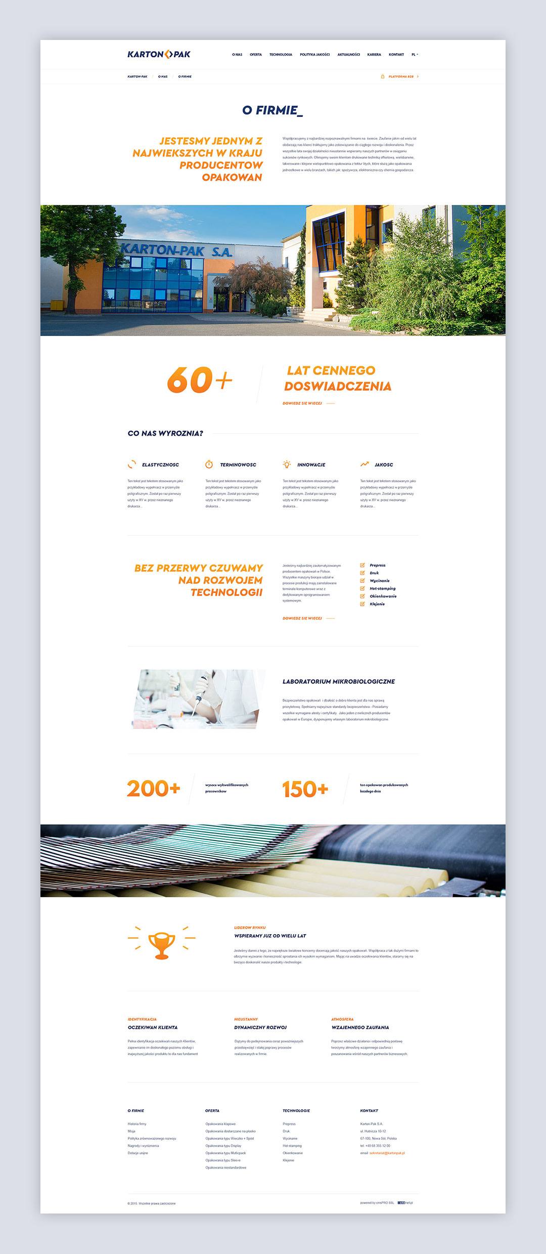 kartonpak.pl - o firmie