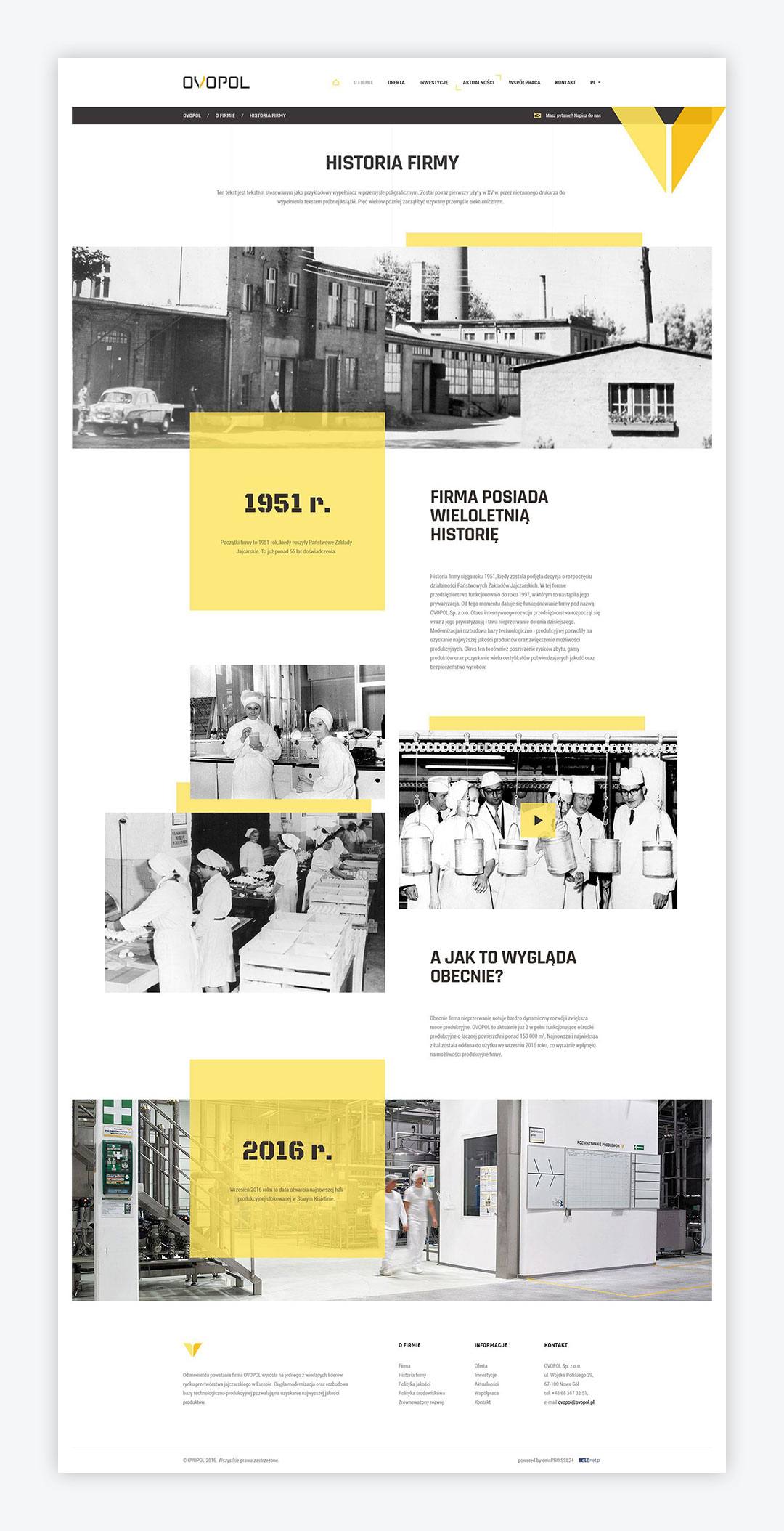 ovopol.pl - historia firmy