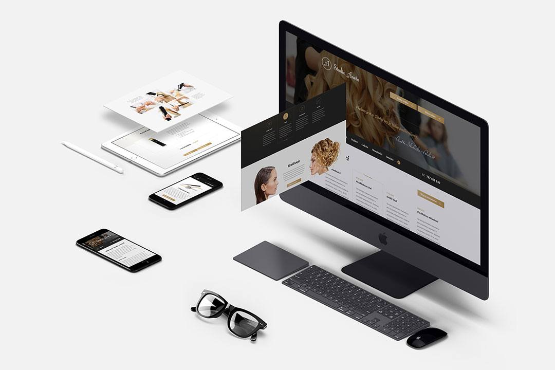 Serwis internetowy Studio Fryzjerskiego Aneta