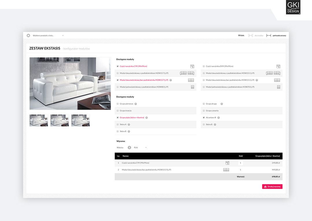 Konfiguratory online